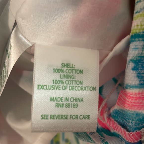 Lilly Pulitzer shift sleeveless dress size 2. Like new - Picture 5 of 10